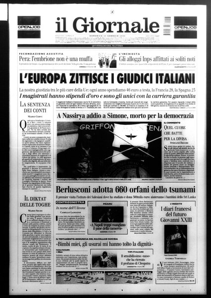 Il giornale : quotidiano del mattino